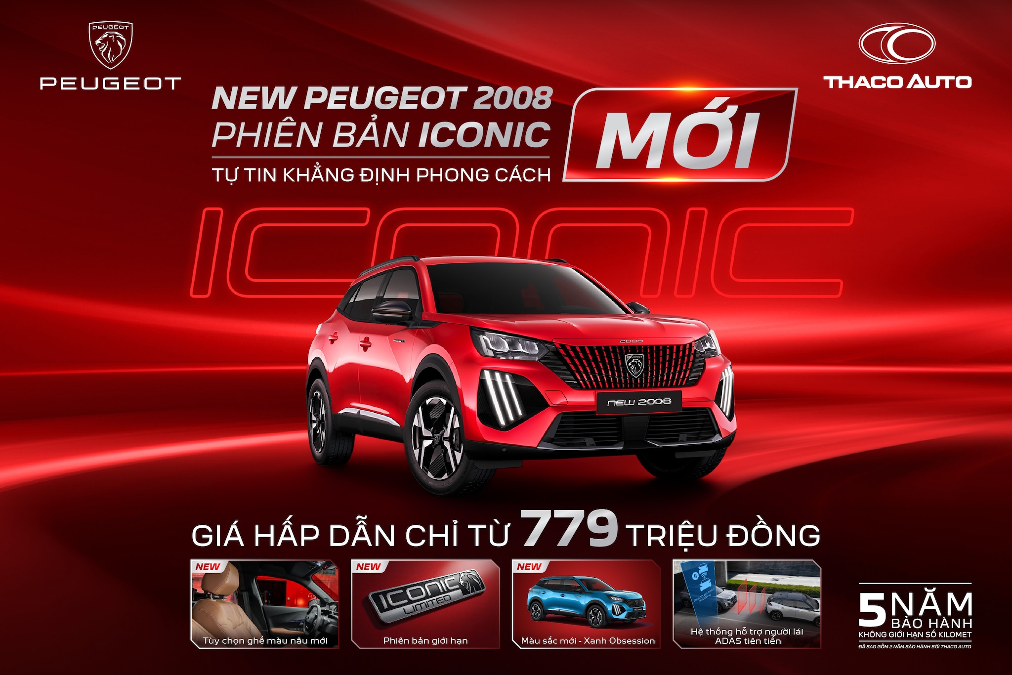 New Peugeot 2008 Iconic